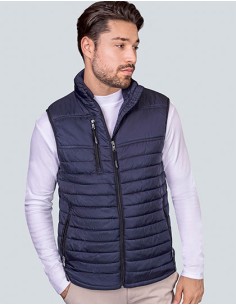 H-1301-Mens Hooded Performance Body Warmer 2